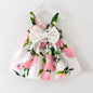 Modern New Luxury Summer Dress Children's Clothing Girls Stitching Baby Girl Princess Dress For All Occassion