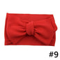 Baby Girls Headband Big Bow Hair Band Kids Adjustable Head Wrap Turban Infant Hair Accessories