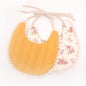 Double-deck Infant Baby Girl Boy Bib Kid Toddler Dinner Feeding Tassel Cotton Linen Burp Cloths