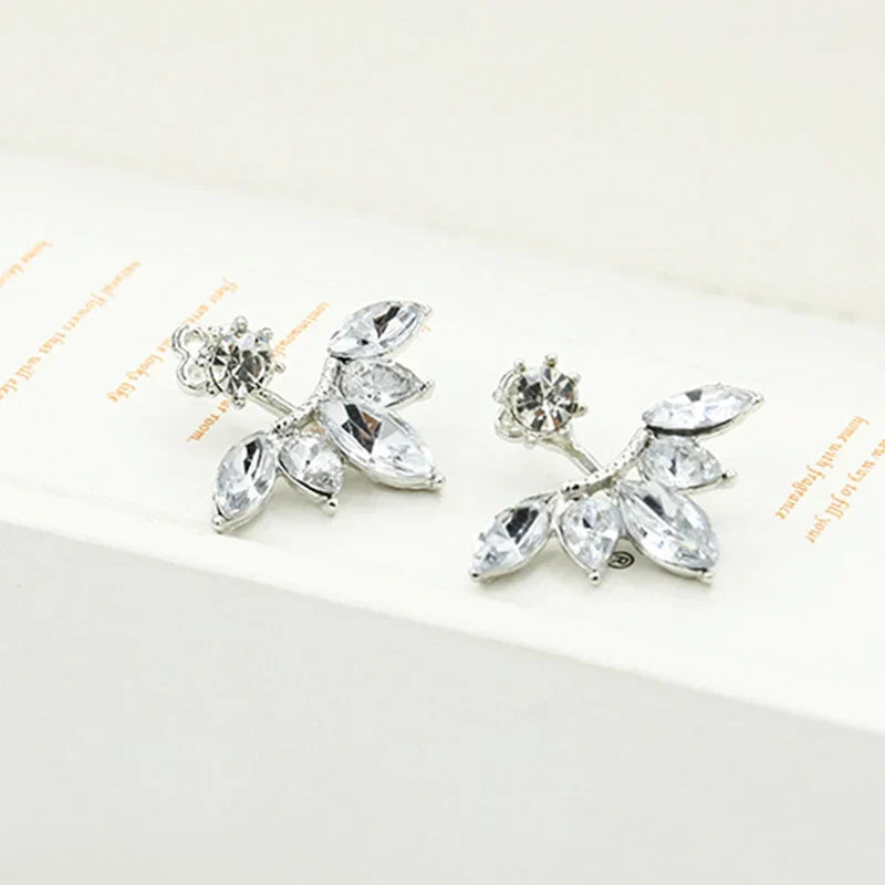 Korean Sweet Small Daisy Stud Earring For Women Zircon Flower Girls Fashion Earrings Trend Party Jewelry Gift