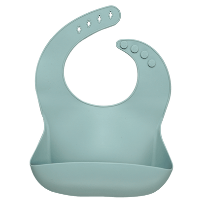 Silicon Breastplate Baby Bib Waterproof Solid Infant Bandana Bibs Newborn Feeding Burp Cloth Bib For Kids