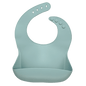 Silicon Breastplate Baby Bib Waterproof Solid Infant Bandana Bibs Newborn Feeding Burp Cloth Bib For Kids