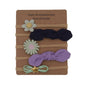 Handmade Set Baby Headband Solid Knot Flower Hair Bow Kids Nylon Elastic Soft Hair Bands Handmade For Girls Hair Accessories