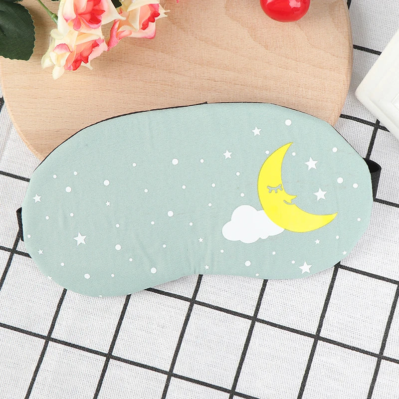 Sleep Mask Eye Cover | Cartoon Travel Sleep Aid