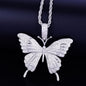 Hip Hop Fierce Shark Inlaid Zircon Pendant Charm Trend Necklace