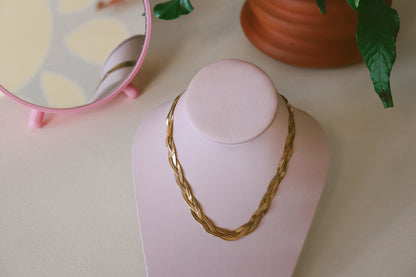 Braided Titanium Necklace
