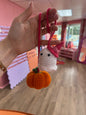 Spooky Crocheted Car Mirror Accessory