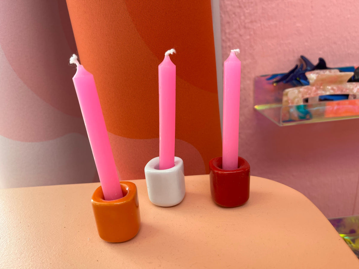 Mini Candle Stick Holders (set of 5)