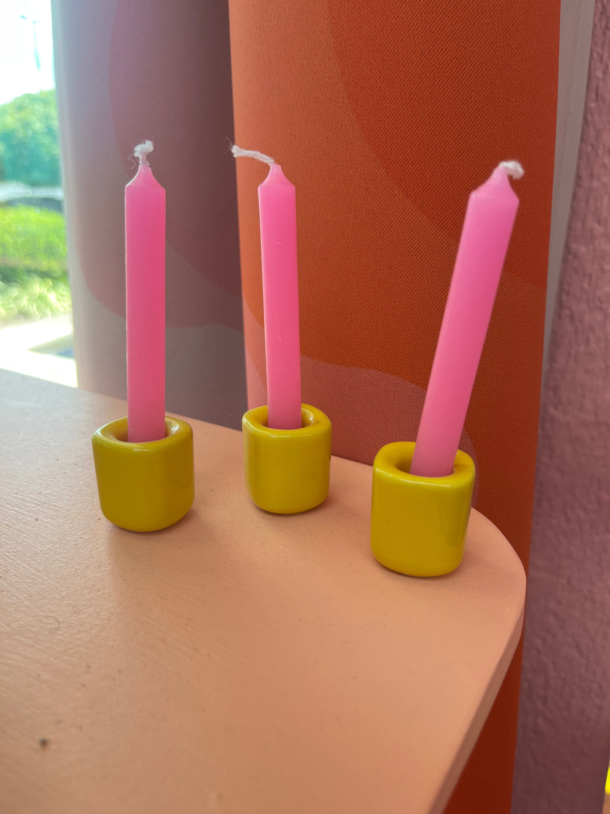 Mini Candle Stick Holders (set of 5)