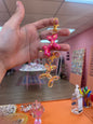 Gold Hardware Balloon Animal Keychain