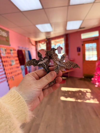 Fourth Wing Dragon Hair Barrette Accessory