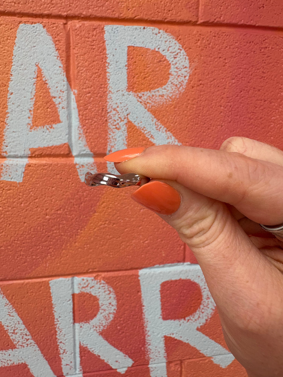 Textured Wavy Ring