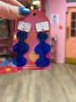 Squiggle Acrylic Earrings