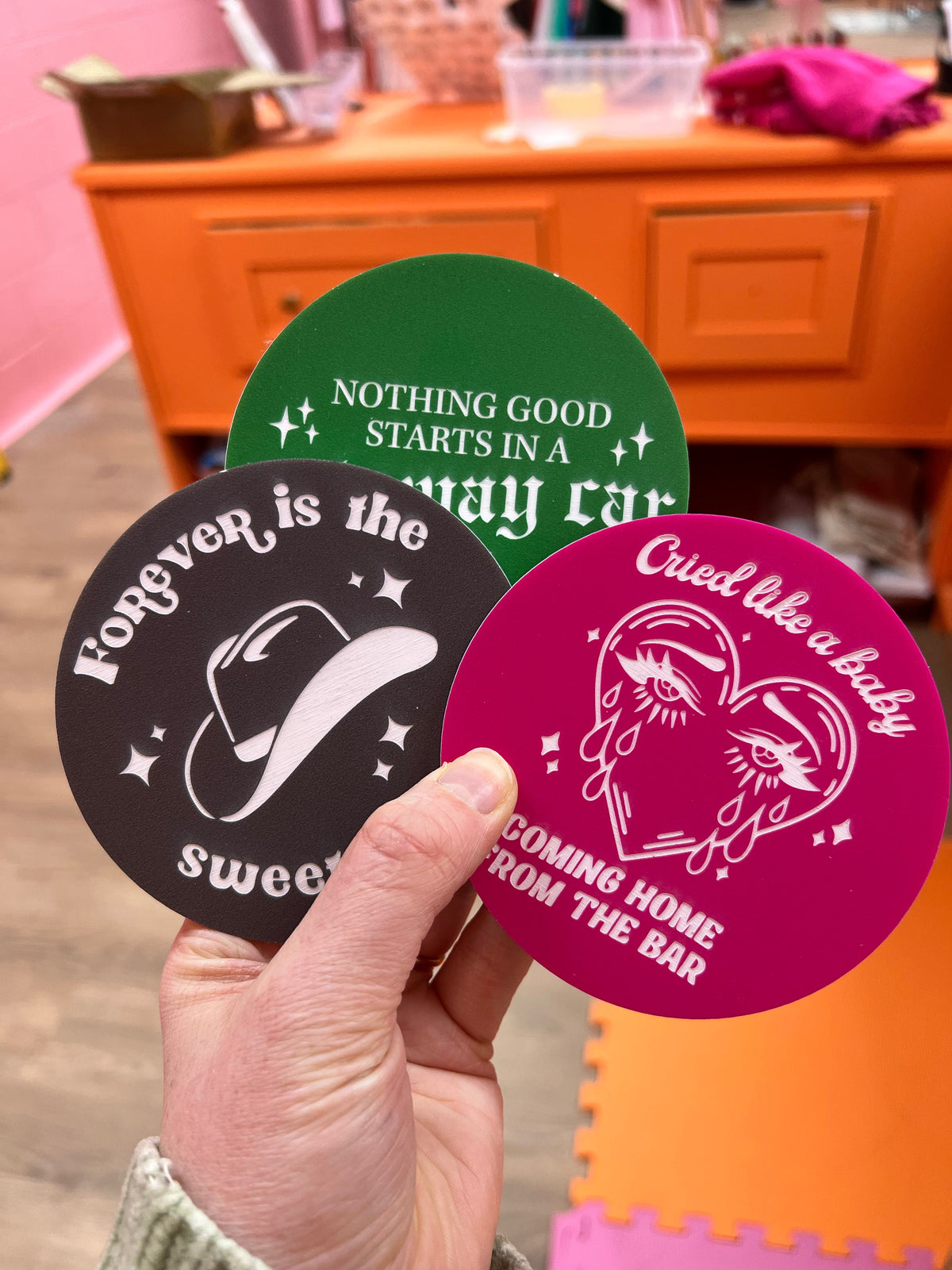 Lyric Coasters (singles)