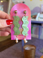 Squiggle Cutie Acrylic Earrings