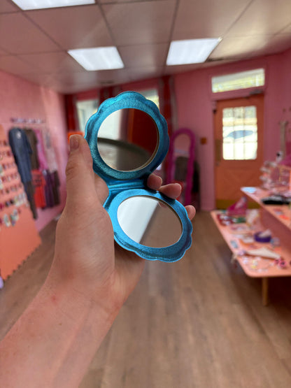 Seashell Travel Mirror
