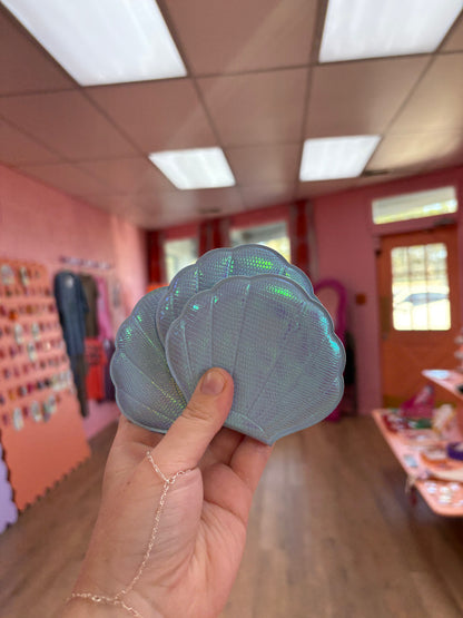 Seashell Travel Mirror
