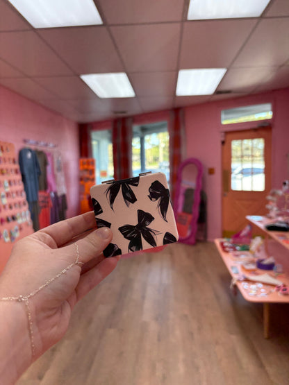 Printed Square Travel Mirror