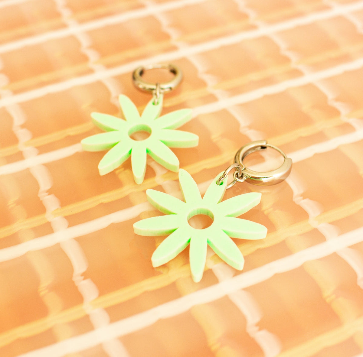 Colorful Flower Charms
