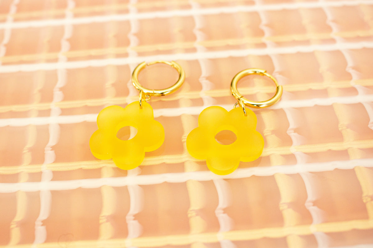 Colorful Flower Charms