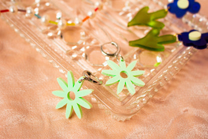 Colorful Flower Charms