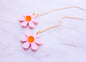 Floral Threader Earrings