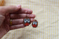 Unique Beaded Halloween Earrings