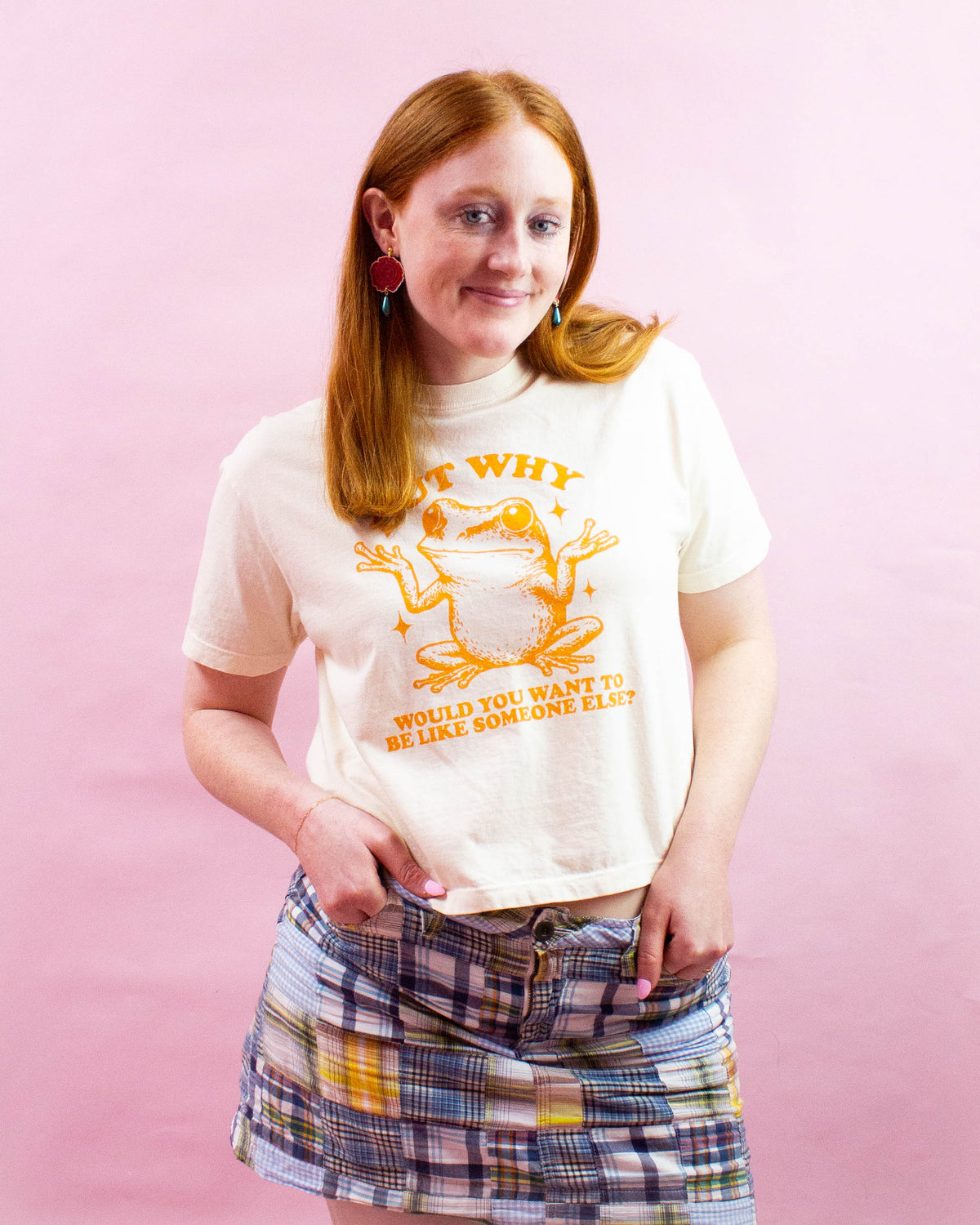“But Why Would You Want To Be Like Someone Else” Screen-Printed Shirts & Crewnecks