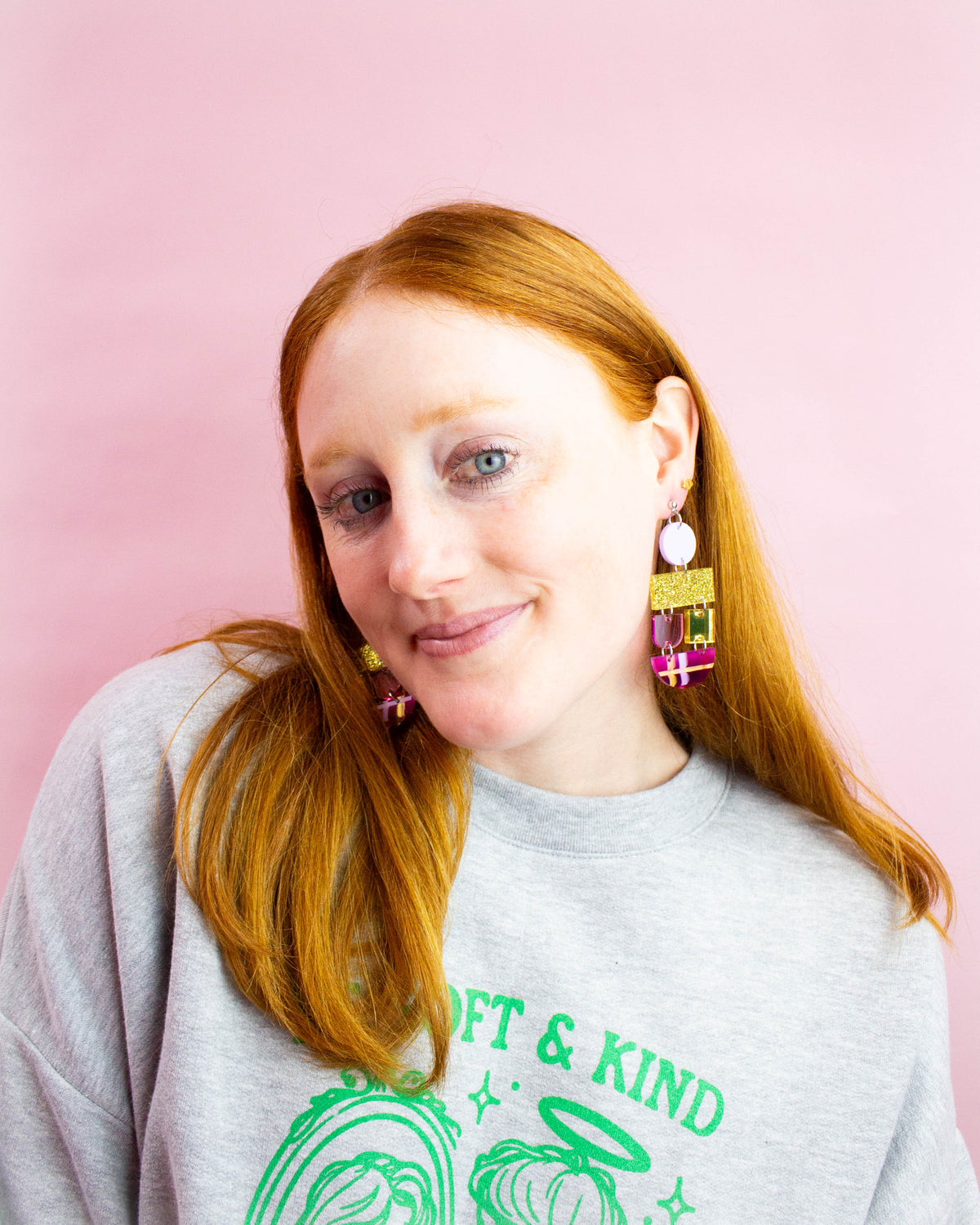 Building Community-Acrylic Earrings