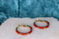 The Brooklyn-Titanium Hoop Earrings
