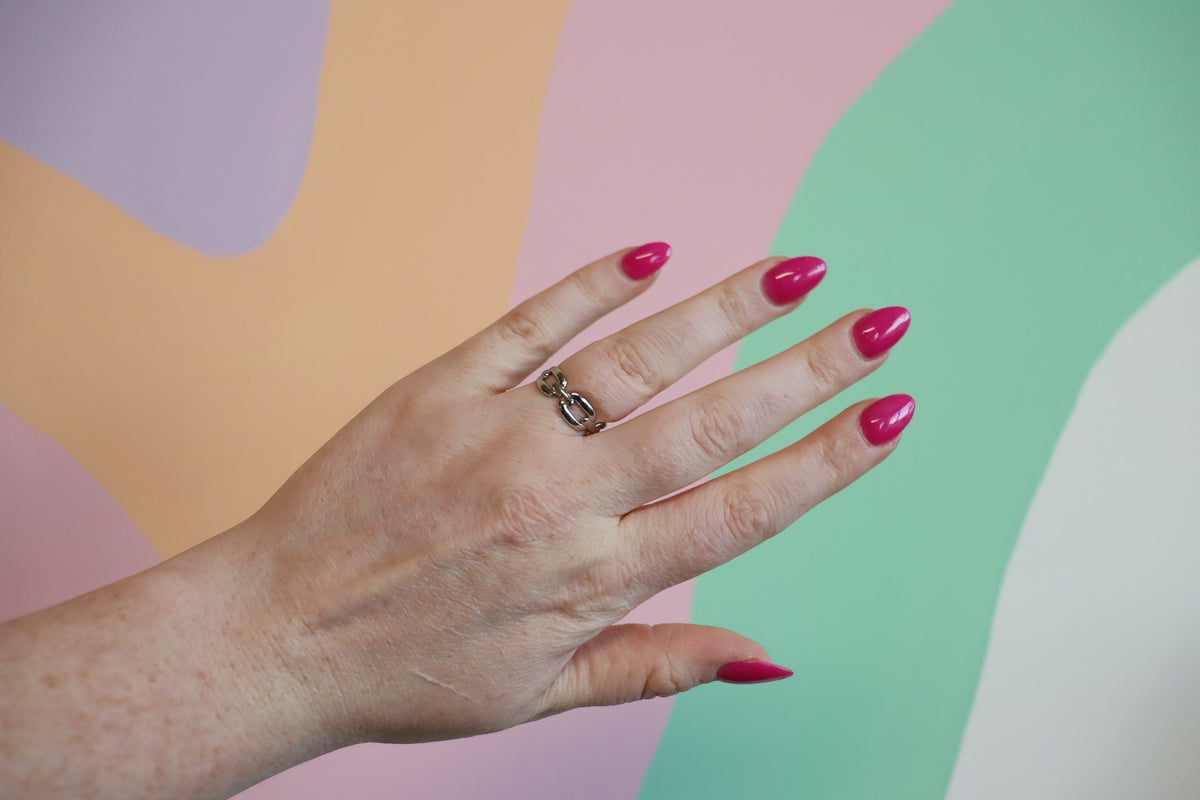 Linked To You-Titanium Ring