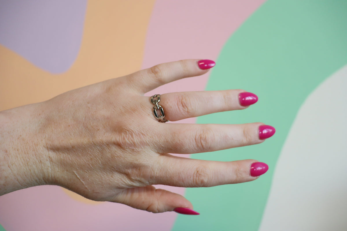 Linked To You-Titanium Ring