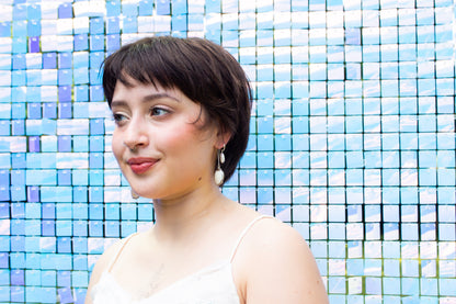 Arca Shell Threader Earrings