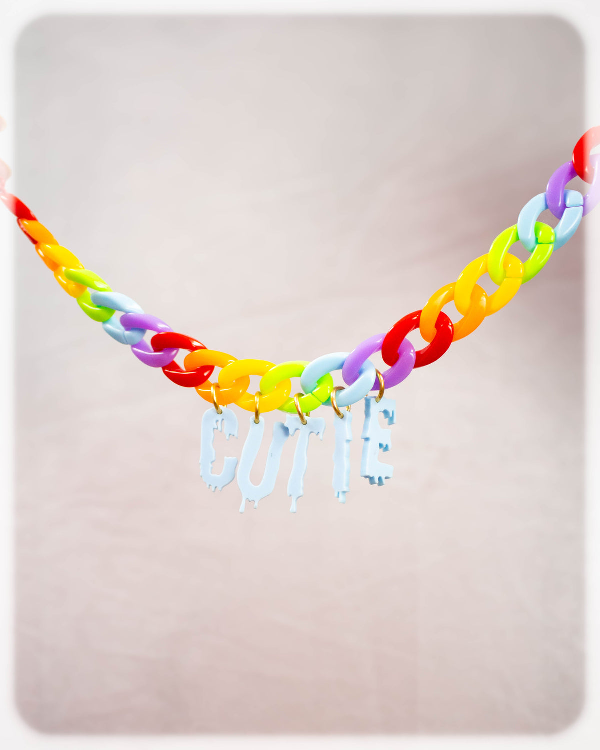 "Cutie" Rainbow Bag Chain