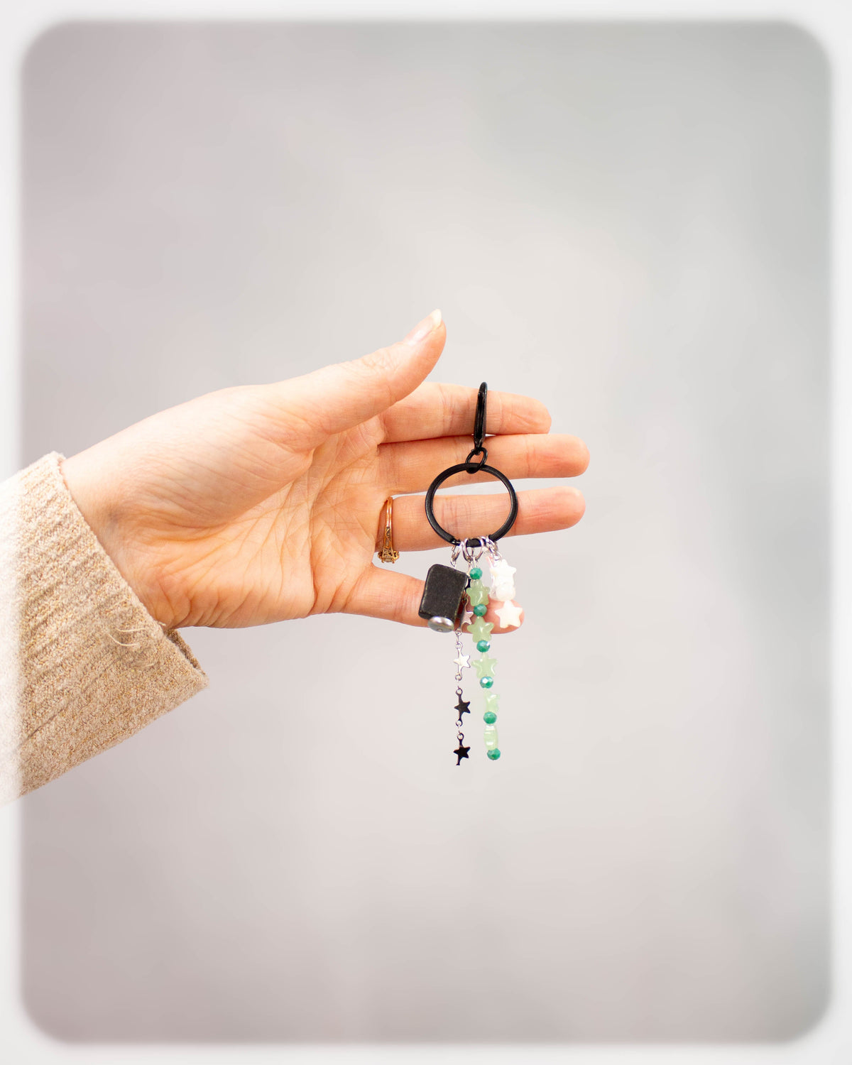 Midnight Sky Bag Charm