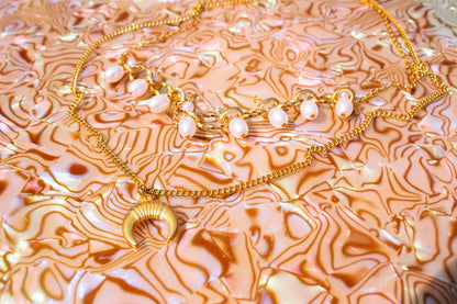 Layered Pearl Necklace