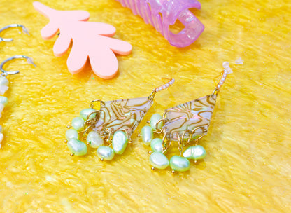 Healthy Dose of Vitamin Sea Pearl Earrings