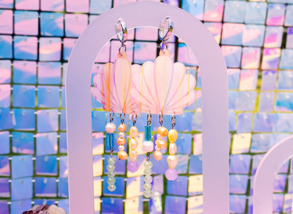 I Miss the Ocean-Pastel Earrings
