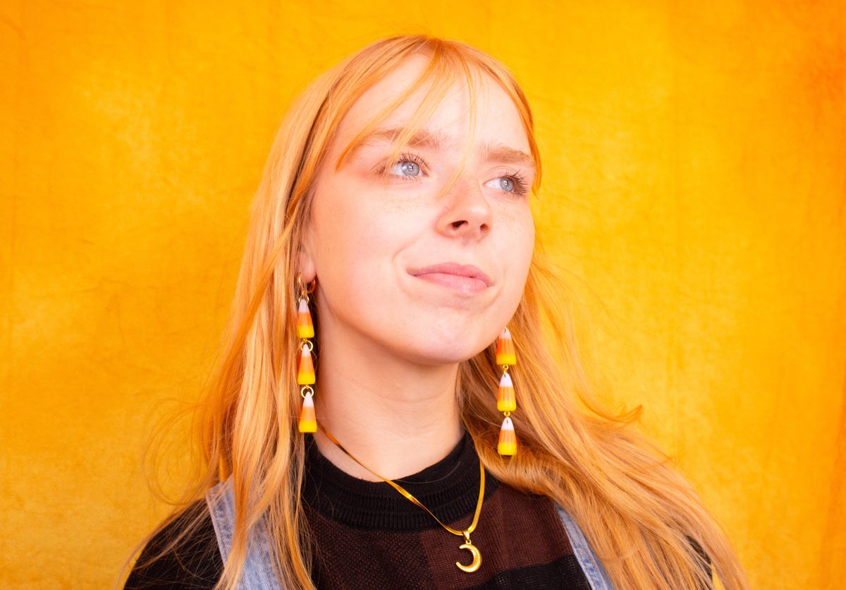These Earrings are Corny