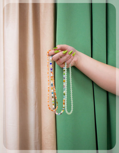 Golden Hour Beaded Necklace