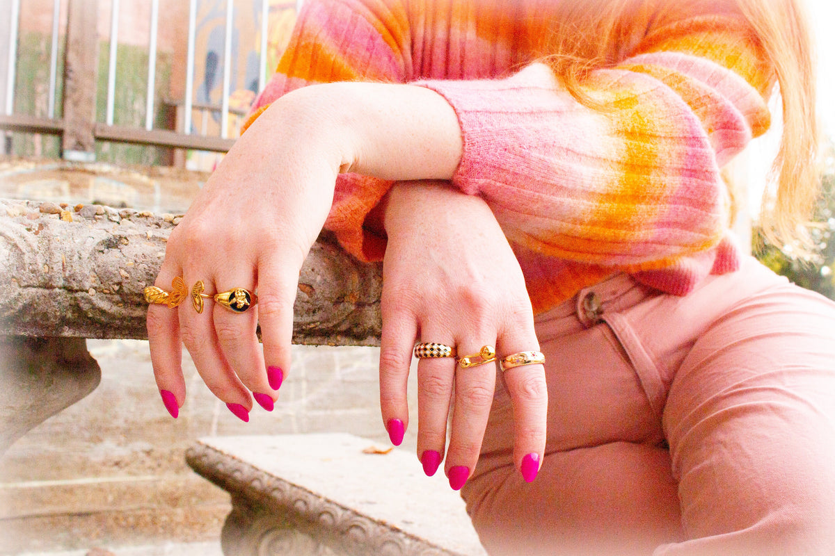Check Mate Titanium Ring