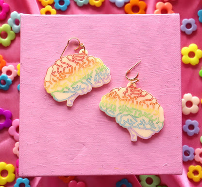 Brainbow Earrings