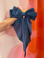 Oversized Satin Bow