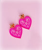 Art for your Ears-Floral Engraved Earrings