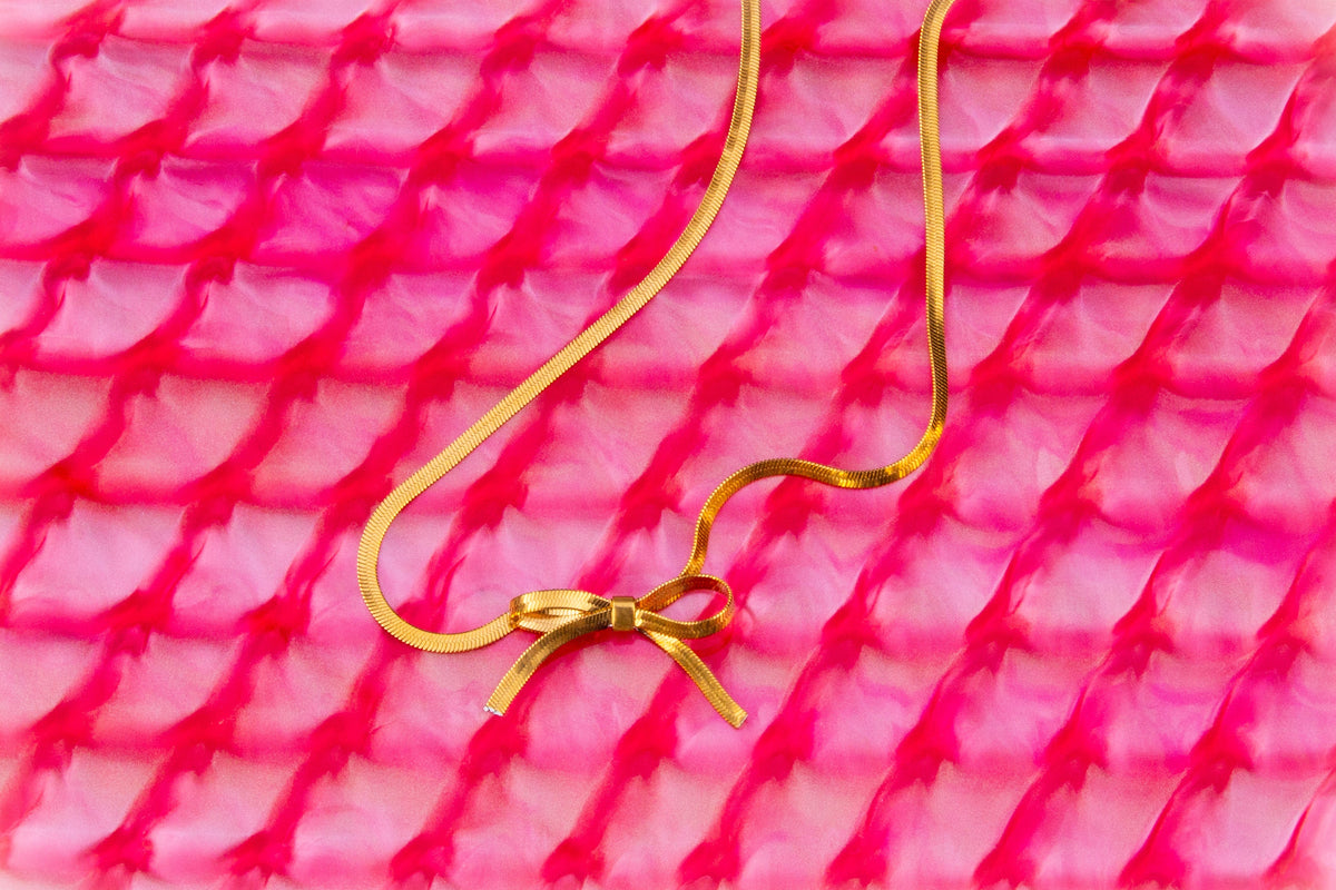 Bow Choker Necklace