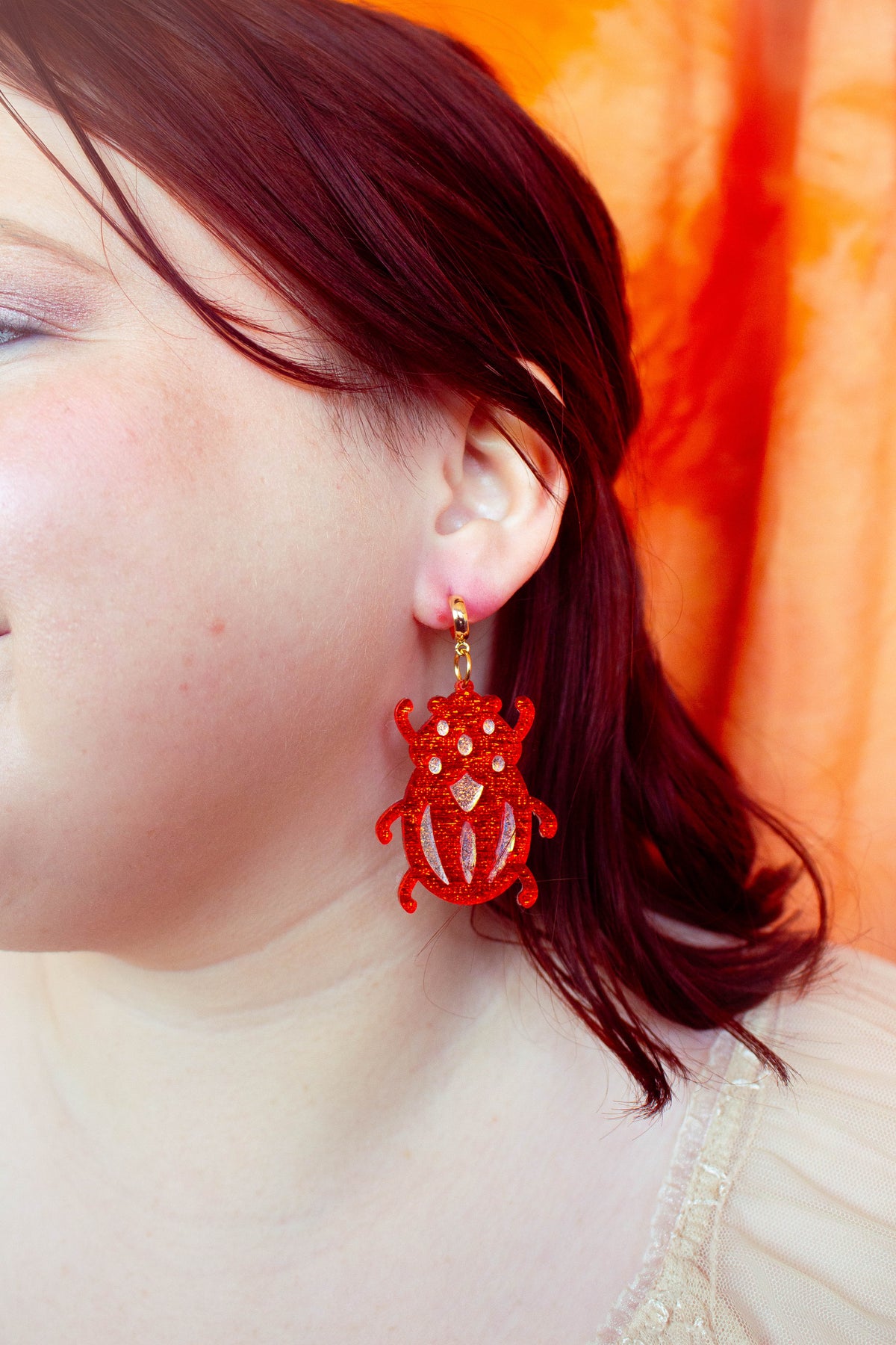 Shimmer Red Beetles