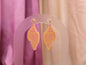 Painted Conch Shell Earrings