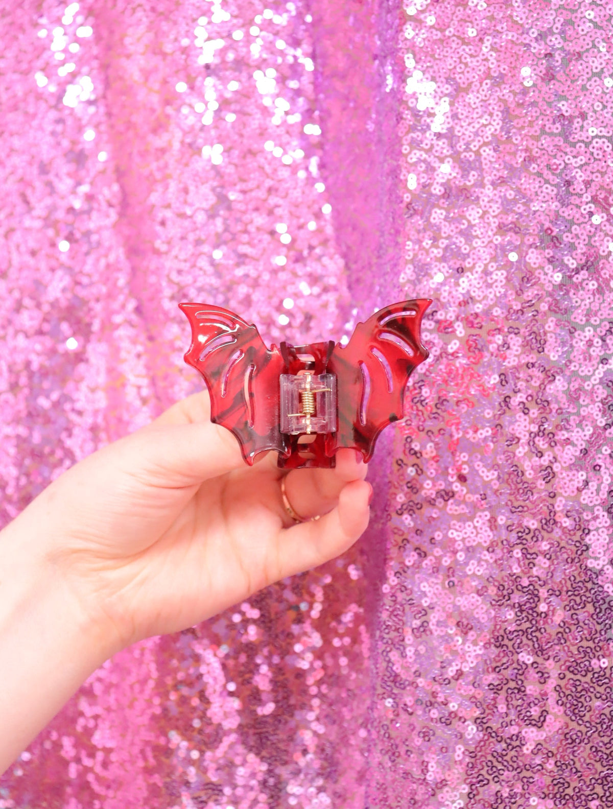 Bat-titude Winged Hair Claw