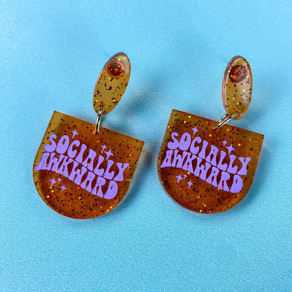 Socially Awkward Earrings