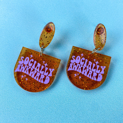 Socially Awkward Earrings